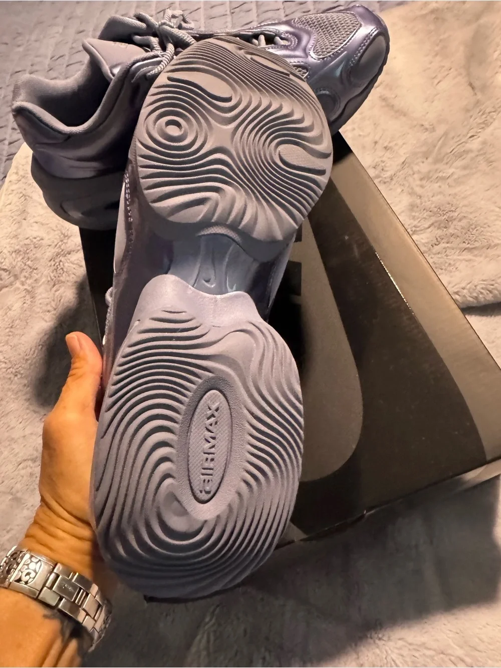 Women's Nike Air Max Muse Ashen Slate/Metallic Silver sz 9 new